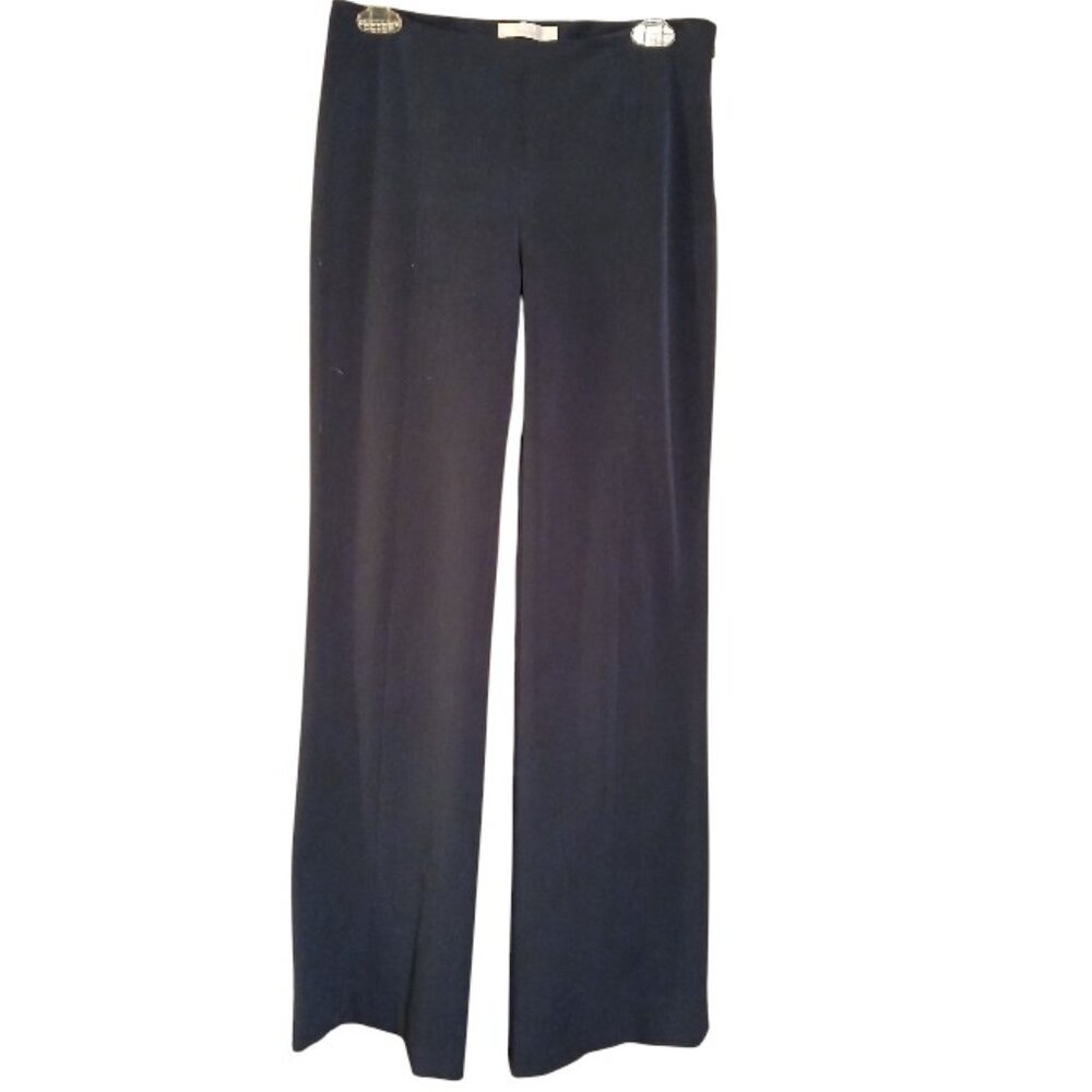 CASLON Dark Blue Wide Leg Dress Trousers Size 2 - Picture 2 of 9